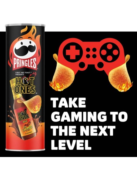 Pringles Hot Ones Rojo