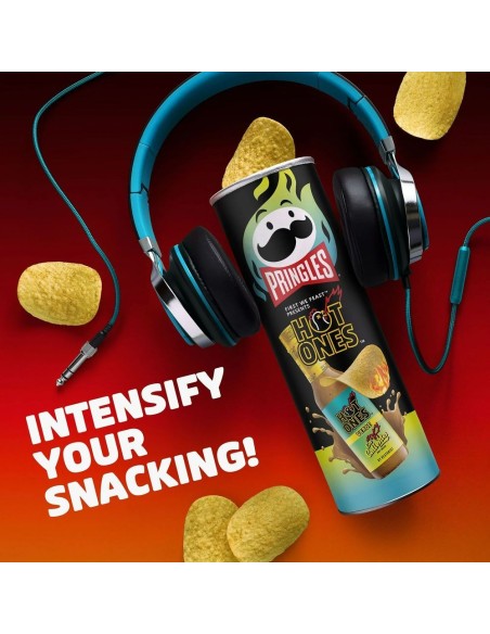 Pringles Hot Ones Los Calientes Verde