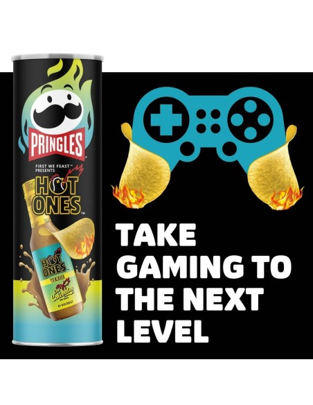 Pringles Hot Ones Los Calientes Green
