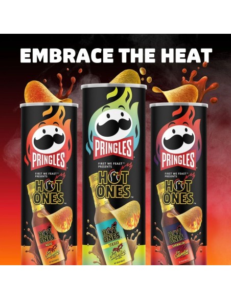 Pringles Hot Ones Los Calientes Verde