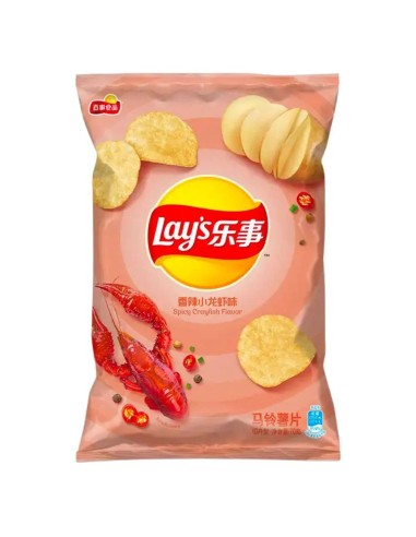 Chips Lay's Spicy Crayfish