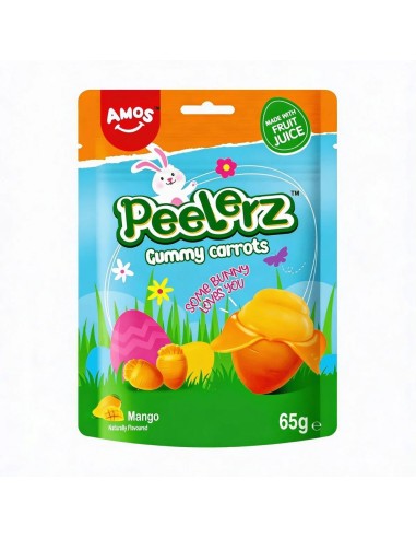 Zanahorias gomosas de Pascua de Amos Peelerz