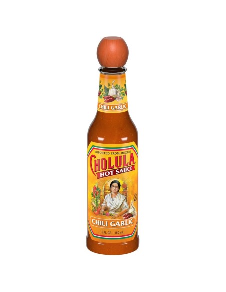 Salsa piccante all'aglio Cholula