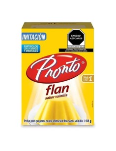 Pronto Flan Vanilla