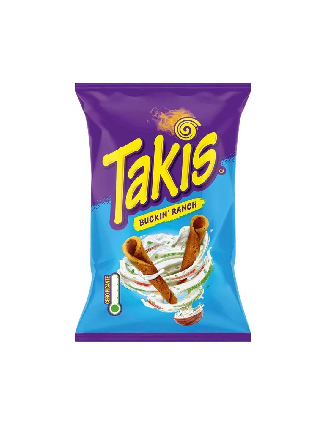Takis Pop Ranch Takis Buckin' Ranch - Chips Roulées Saveur Ranch | Pop's America