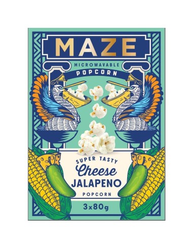 Maze Popcorn Cheesy Jalapeño