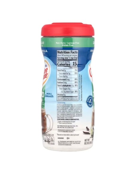 Coffee Mate Vainilla Francesa Sin Azúcar