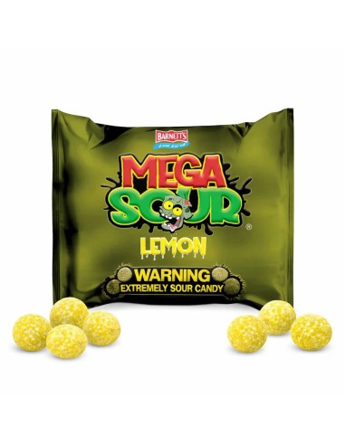 Barnetts Mega Sour Lemon