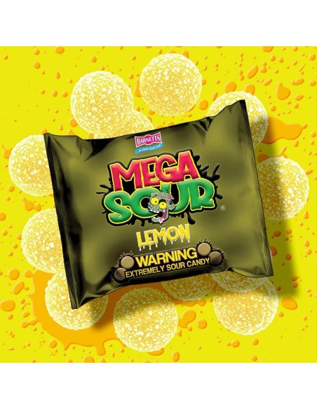 Barnetts Mega Sour Lemon