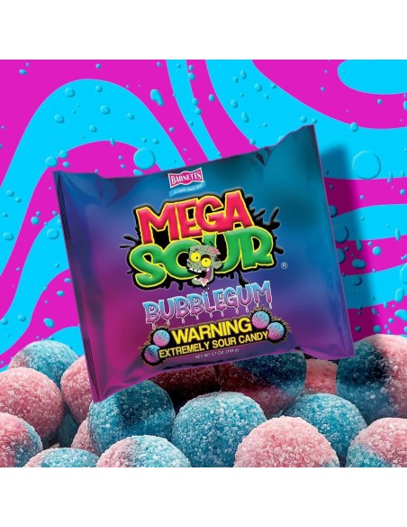 Barnetts Mega Sour Bubblegum