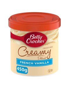 Glaseado cremoso de vainilla francesa de lujo de Betty Crocker