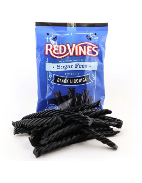 Regaliz negro sin azúcar Red Vines