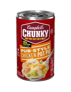 Pastel de pollo estilo pub de Campbell's