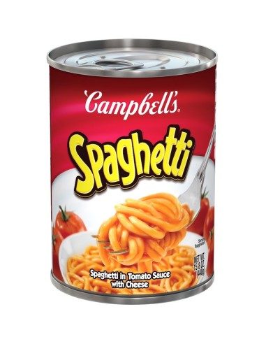 Campbell's Spaghetti in Tomato Sauce With Cheese