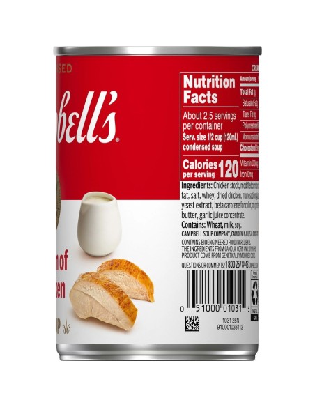 Crema de pollo Campbell's