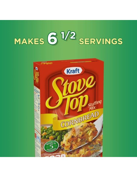 Preparato per ripieno Kraft Stove Top per pane di mais