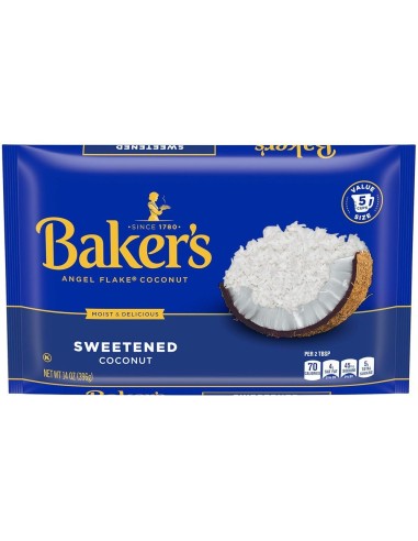 Cocco zuccherato in fiocchi Baker's Angel Flake 396g