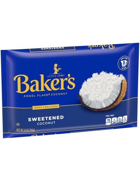 Cocco zuccherato in fiocchi Baker's Angel Flake 396g