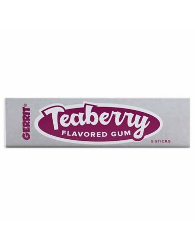 Gerrit's Teaberry Flavored Gum