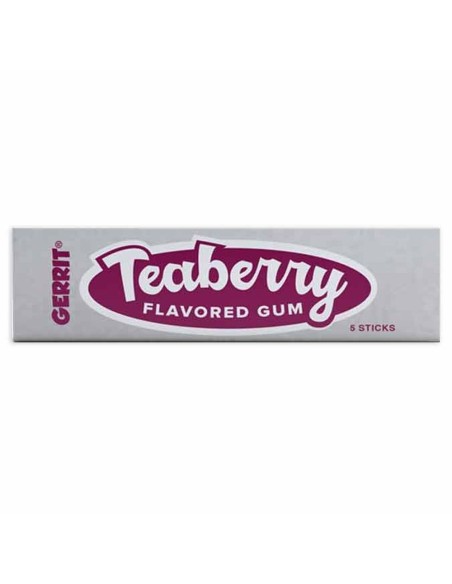 Gomma da masticare al gusto di teaberry di Gerrit