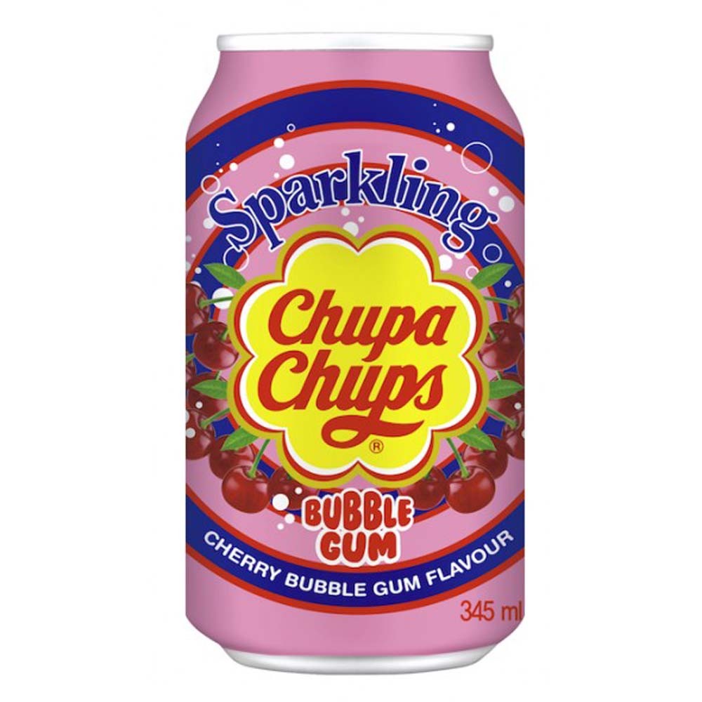 Chupa Chups Sparkling Cherry Bubble Gum