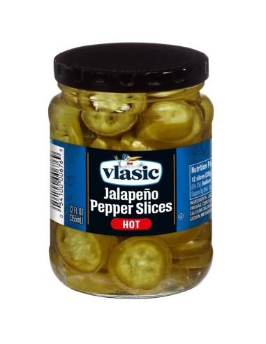 Rodajas de pimiento jalapeño Vlasic picantes