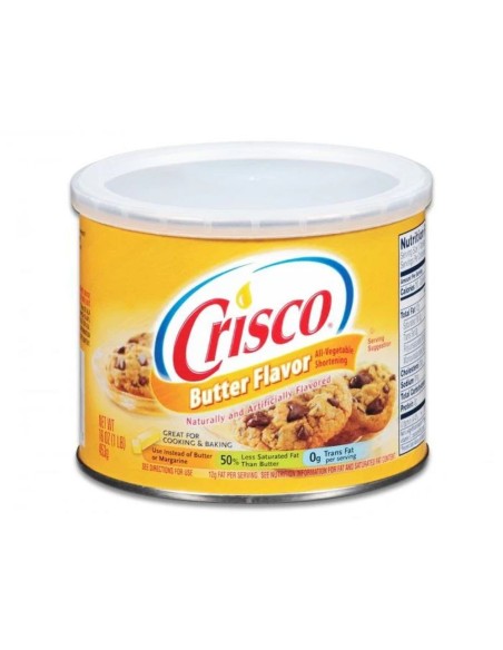 Grasso vegetale Crisco al gusto di burro