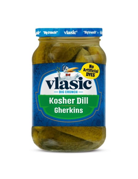 Cetriolini sottaceto kosher all'aneto Vlasic 473 ml