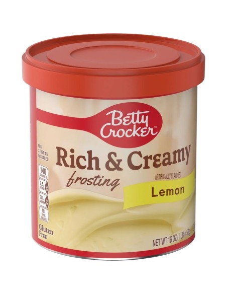 Betty Crocker Rich & Creamy Frosting Lemon