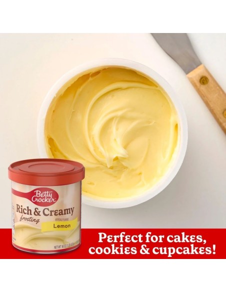 Glaseado cremoso y rico de limón de Betty Crocker