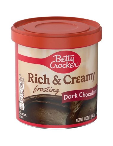 Betty Crocker Rich & Creamy Frosting Dark Chocolate