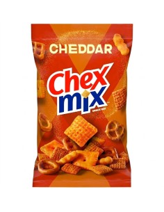 Mezcla de snacks salados Chex Mix sabor queso cheddar 226 g