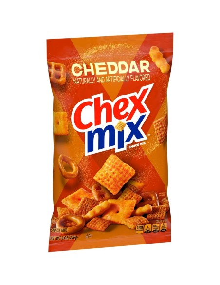 Chex Mix Savory Snack Mix Cheddar 226g