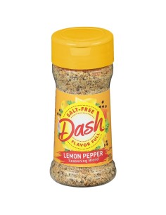 Dash Lemon Pepper Seasoning Blend - Salt-Free