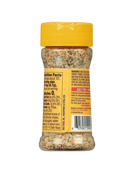 Dash Lemon Pepper Seasoning Blend - Salt-Free