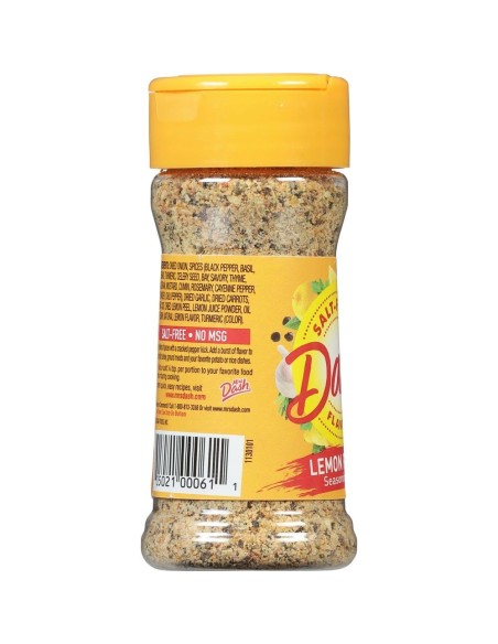 Dash Lemon Pepper Seasoning Blend - Salt-Free