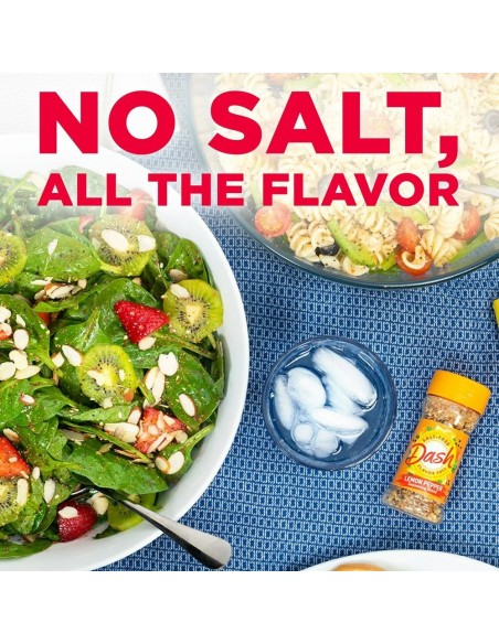 Dash Lemon Pepper Seasoning Blend - Salt-Free