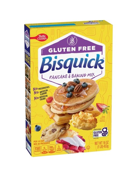 Preparato per pancake e dolci Betty Crocker Bisquick senza glutine