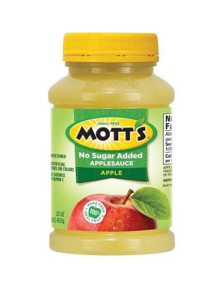 Passata di mele Mott's senza zuccheri aggiunti 652 g