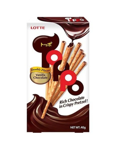 Lotte Toppo Vanilla Chocolate