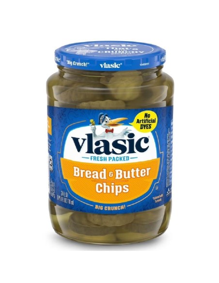 Vlasic Bread & Butter Chips 710ml
