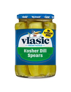 Vlasic Kosher Pepinos encurtidos en espiga 710 ml