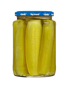 Vlasic Kosher Pepinos encurtidos en espiga 710 ml 2