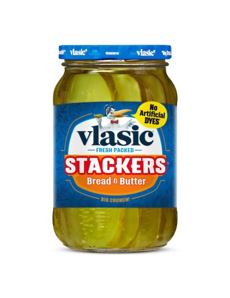 Vlasic Stackers Pane e Burro 473ml