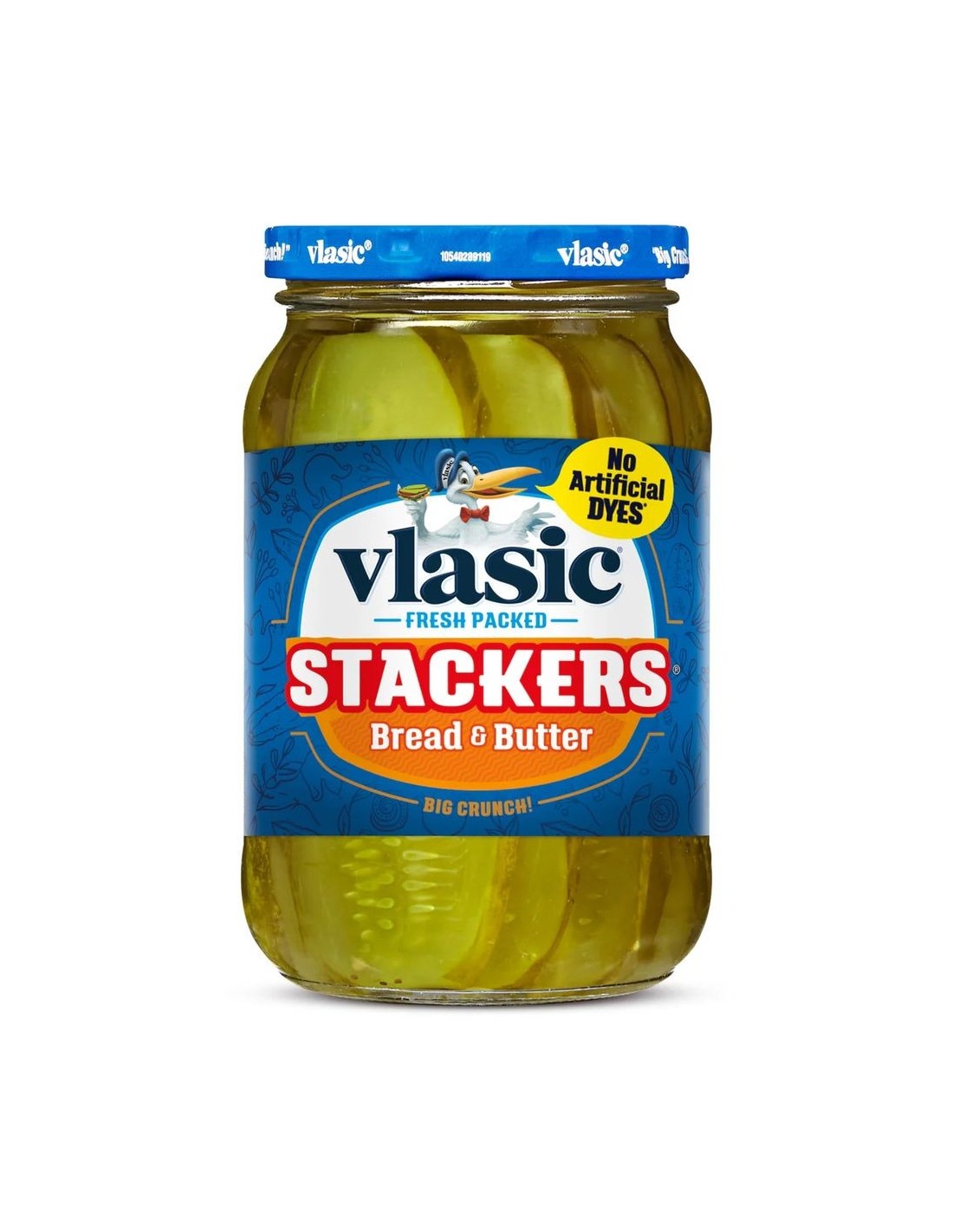 Vlasic Stackers Bread & Butter 473ml – Sottaceti USA | Pop's America