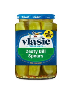 Vlasic Zesty Dill Spears 710ml