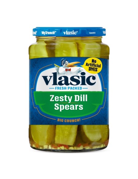 Vlasic Zesty Dill Spears 710 ml
