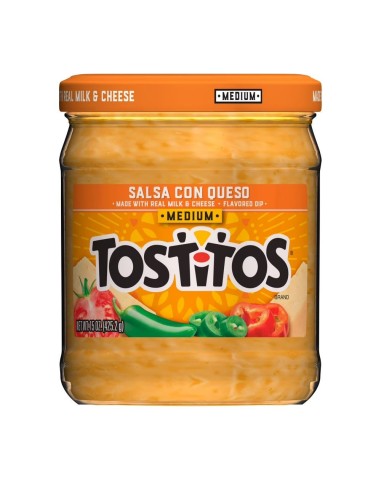 Tostitos Salsa Con Queso Medium