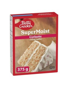 Mezcla para pastel de cereza y chispas súper húmedo Betty Crocker 2