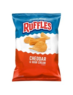 Patatine Ruffles al cheddar e panna acida 184 g